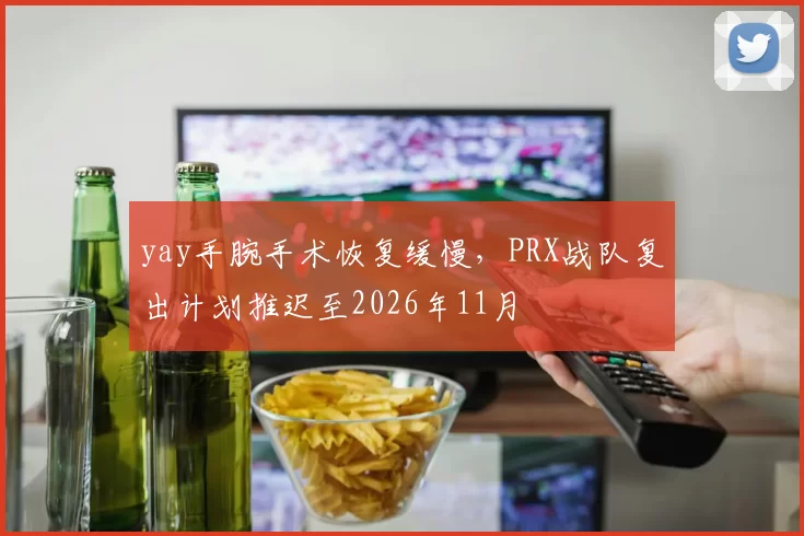 yay手腕手术恢复缓慢，PRX战队复出计划推迟至2026年11月