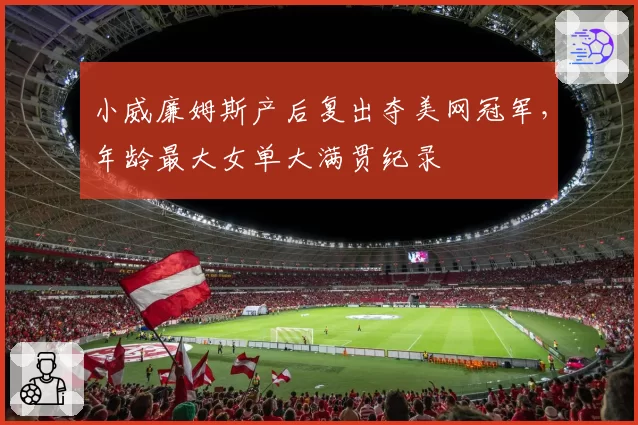 小威廉姆斯产后复出夺美网冠军,年龄最大女单大满贯纪录